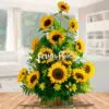 Arrangement with Radiant Sunflowers